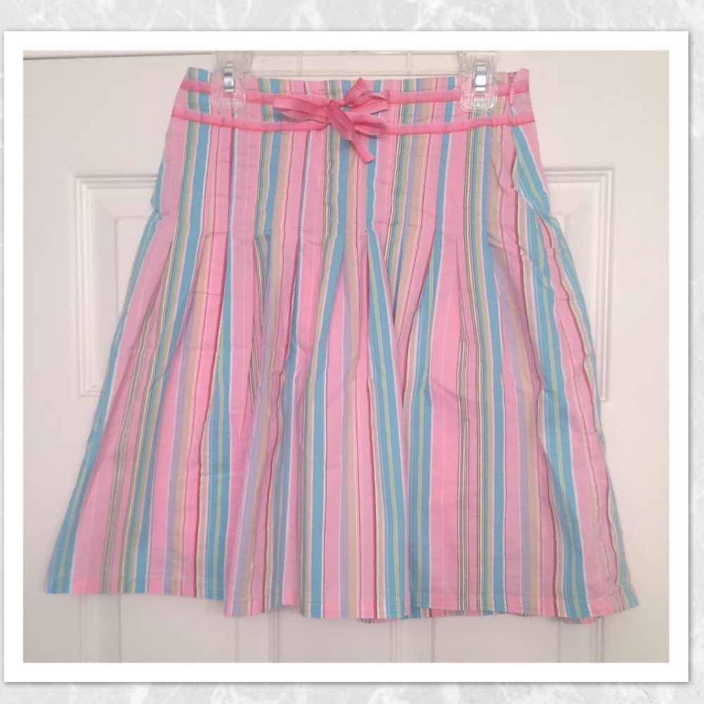 Girls striped skort!